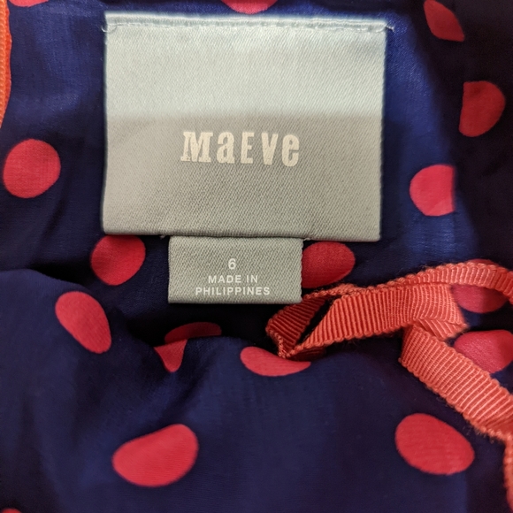 NWT Anthropologie Maeve Coral Skirt - Picture 8 of 9